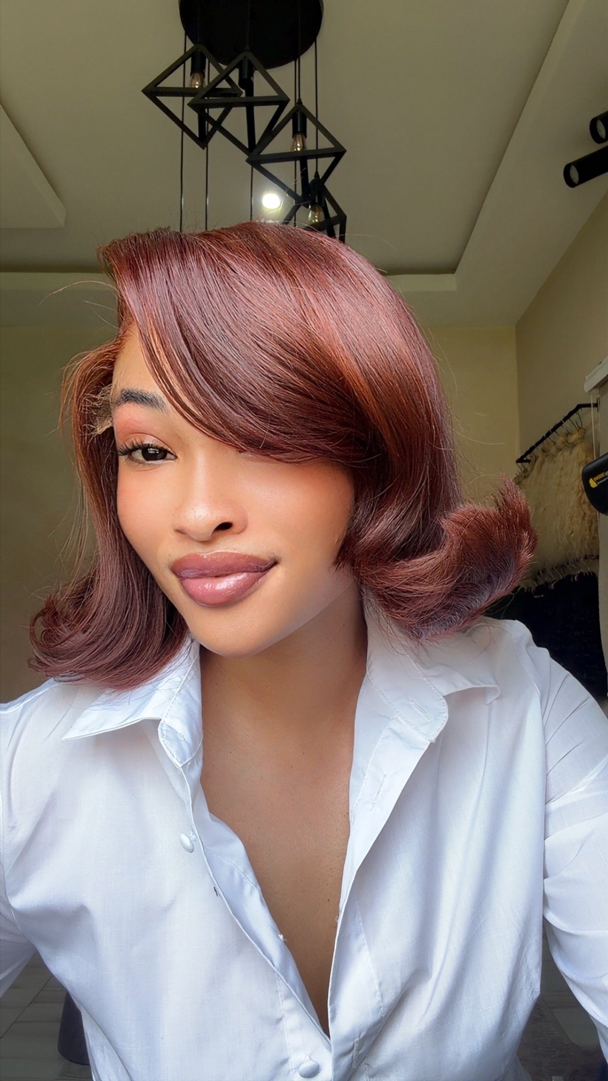 Copper brown