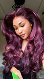 Dark burgundy