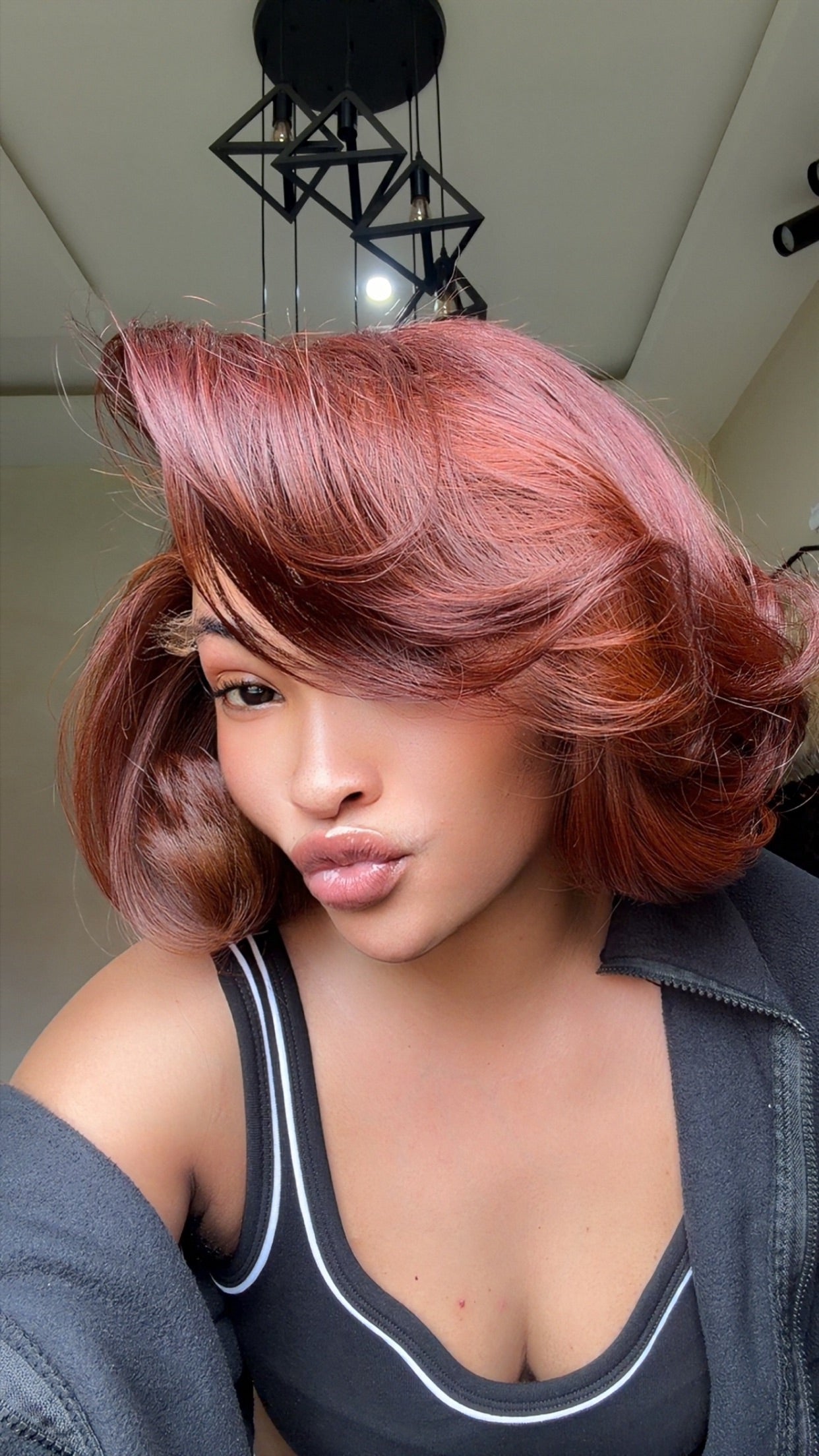 Copper brown
