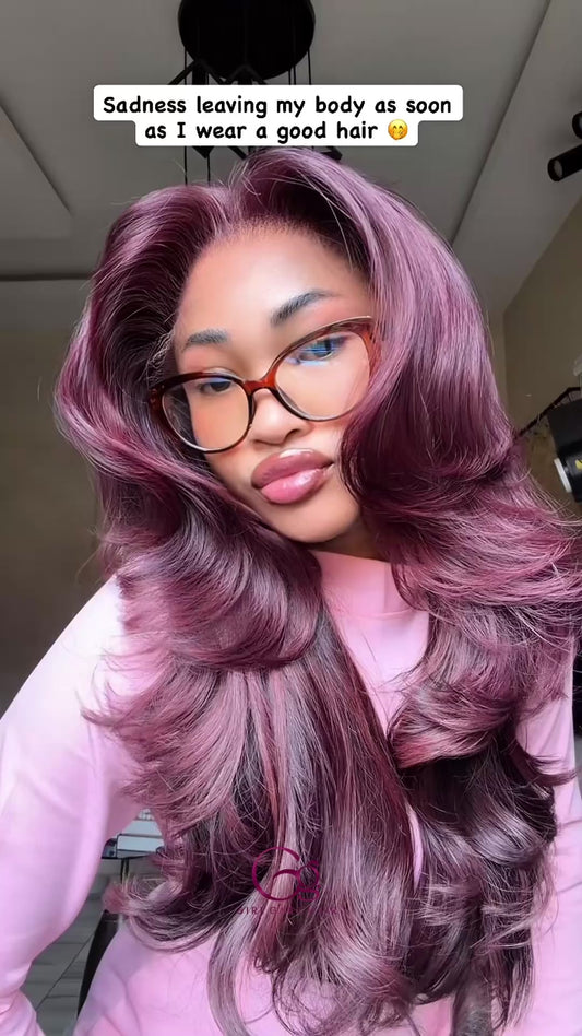 Dark burgundy