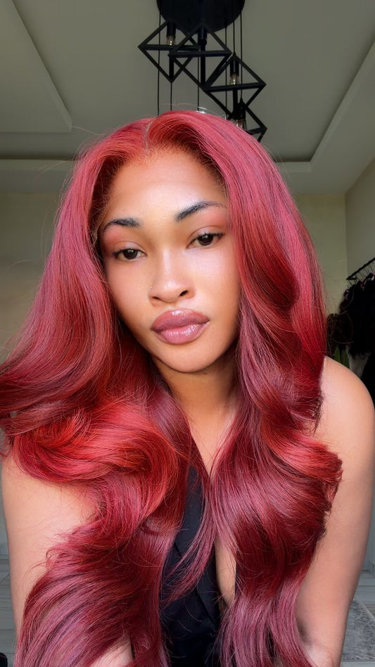 Wig Ruby Red