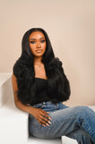Caviar Silk Black Wig